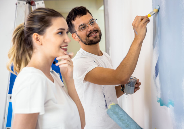 Os Benefícios de Pintar os Ambientes